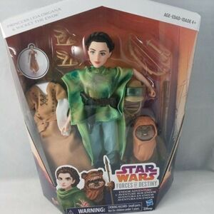Disney Star Wars Forces of Destiny Endor‎ Leia 10"&